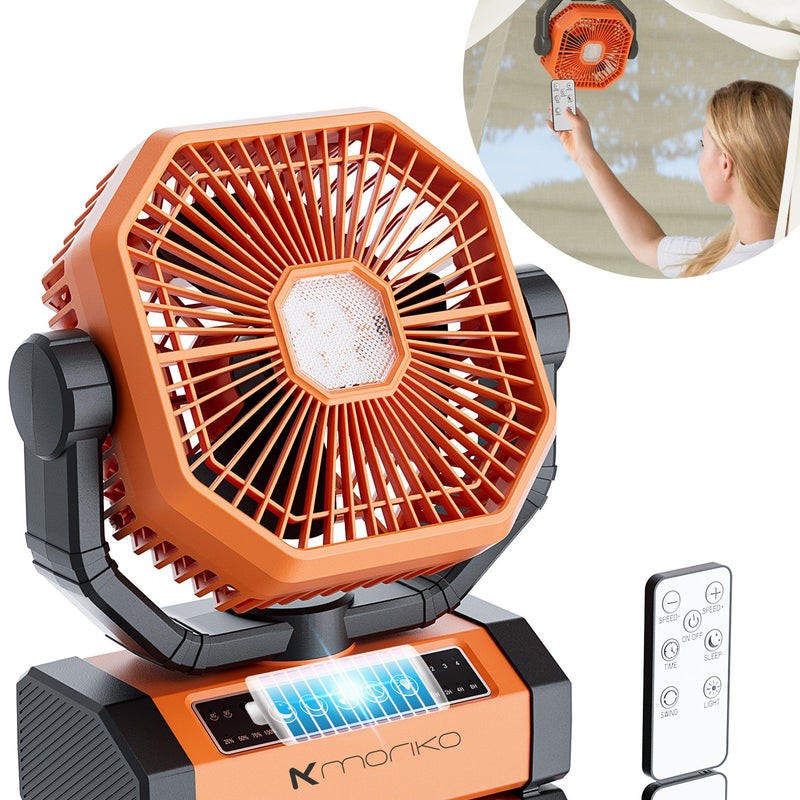 MORIKO Camping Fan with LED Lantern 20000mAh