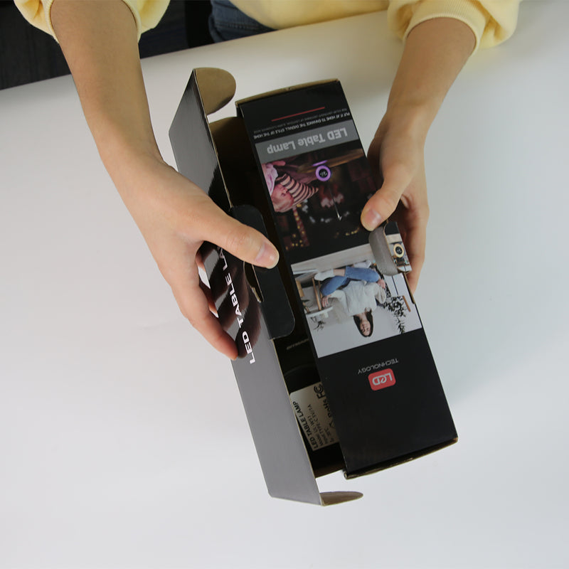 LED Table Lamp with Digital Clock, Dimmable Night Light Touch Desk Lamp with White Noise, 2 Alarms, Wake-up Light, RGB Ambient Light, Aluminum Bedside Lamp for Girls Boys Teens Christmas Gifts