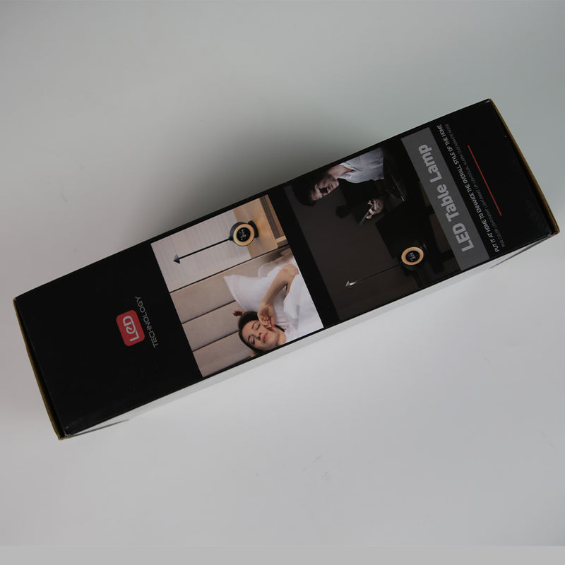 LED Table Lamp with Digital Clock, Dimmable Night Light Touch Desk Lamp with White Noise, 2 Alarms, Wake-up Light, RGB Ambient Light, Aluminum Bedside Lamp for Girls Boys Teens Christmas Gifts