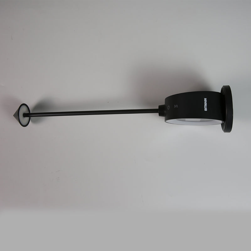 LED Table Lamp with Digital Clock, Dimmable Night Light Touch Desk Lamp with White Noise, 2 Alarms, Wake-up Light, RGB Ambient Light, Aluminum Bedside Lamp for Girls Boys Teens Christmas Gifts