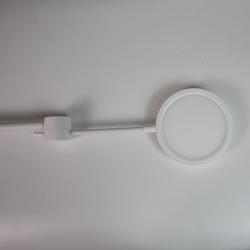 LED Desk Lamp with Wireless Charger, Eye-Caring Table Lamp, Stepless Dimming Modes, 5 Color Modes, Adjustable Swing Arm, Auto-Off Timer, RGB Ambience Night Light, for Home Office & Reading