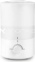 Moriko humidity control device, namely, a portable container containing a moisture-sensitive silica co-polymer that absorbs or releases moisture to maintain relative humidity in a particular range